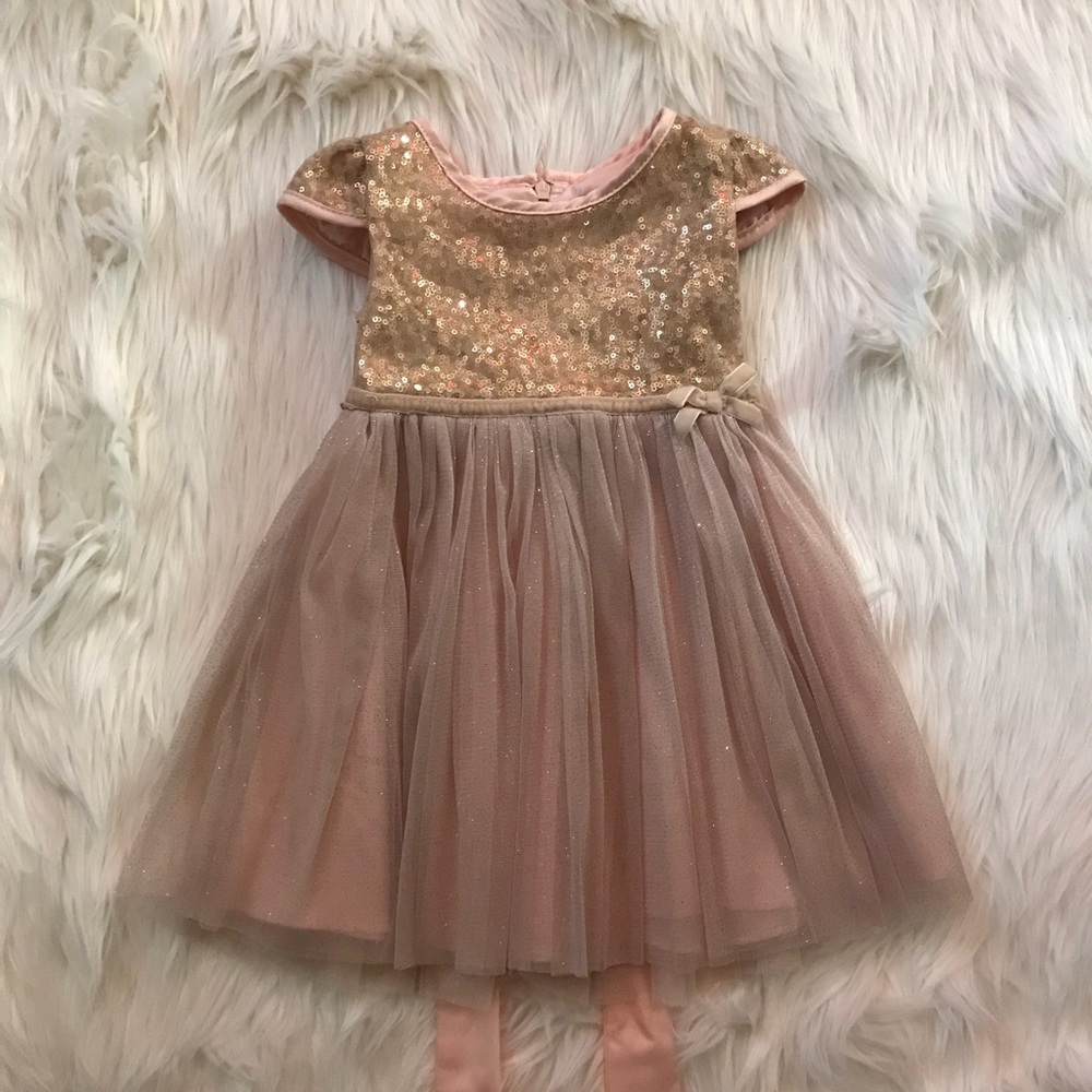 Darissa 18M Sequin and Glitter Tulle Party Dress